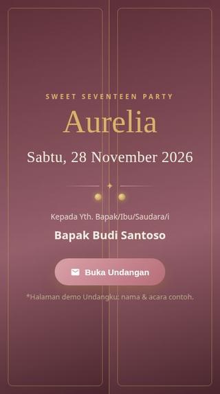 Sweet Seventeen